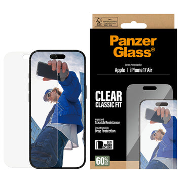 PanzerGlass Classic Fit Screen Protector for iPhone Air
